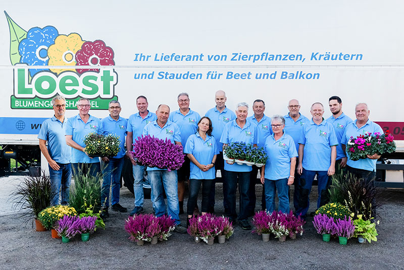 Loest Blumengroßhandeöl - Das Team